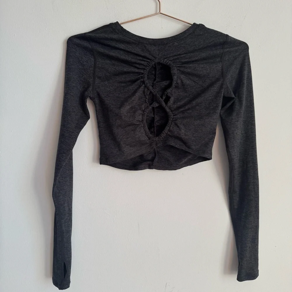 FP Movement Swerve Long Sleeve Layer in Carbon XS